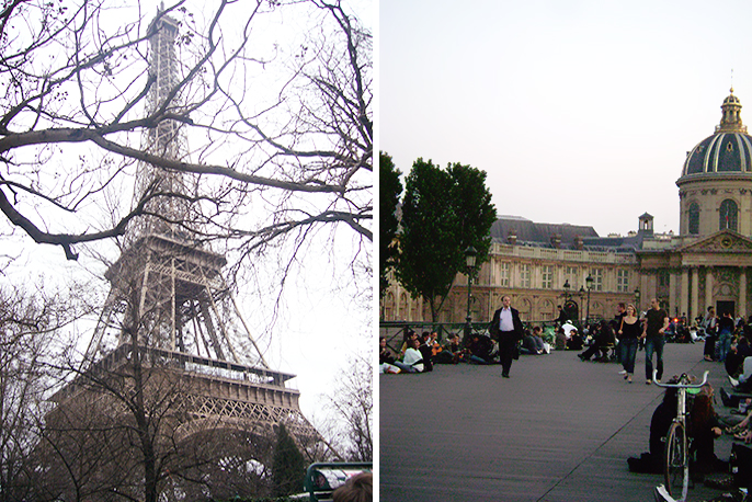 eiffel tower buckwheat blossom crepes